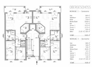 Grundriss Obergeschoss