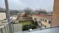 Blick vom Balkon