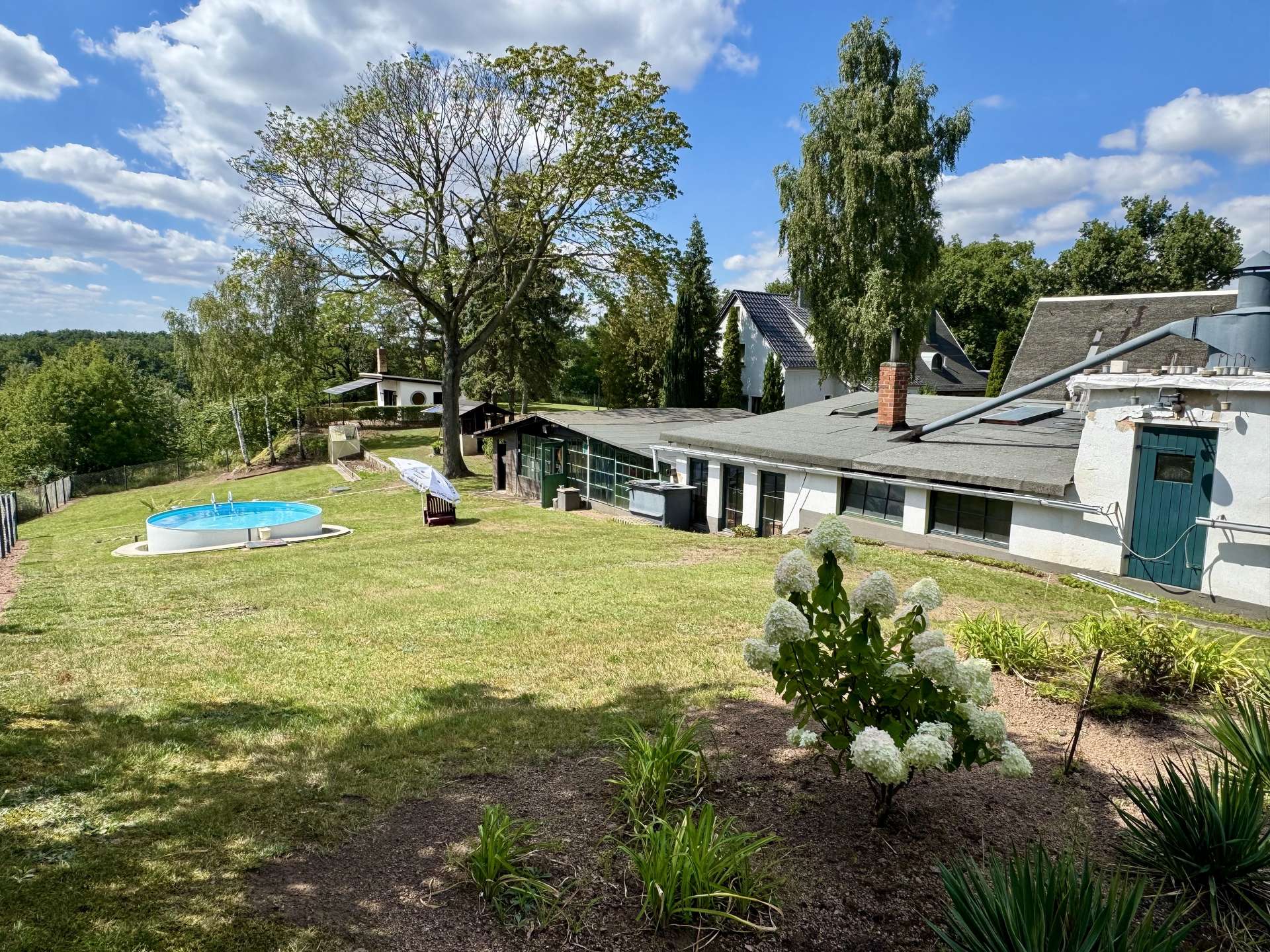 Garten mit Pool