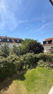 Blick vom Balkon