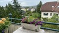 Blick vom Balkon