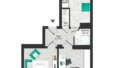 Grundriss Wohnung 4