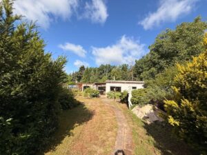 Weg zum Bungalow
