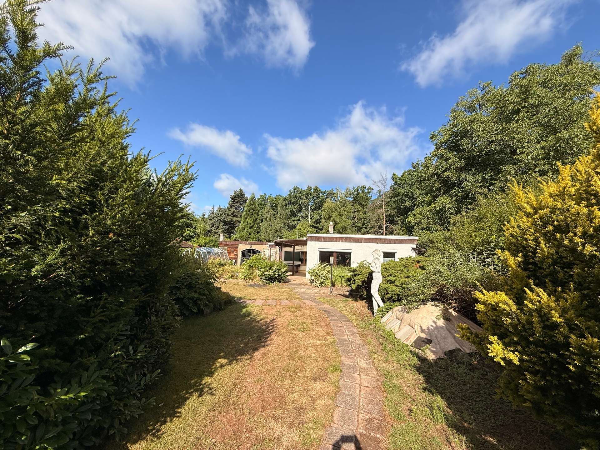 Weg zum Bungalow