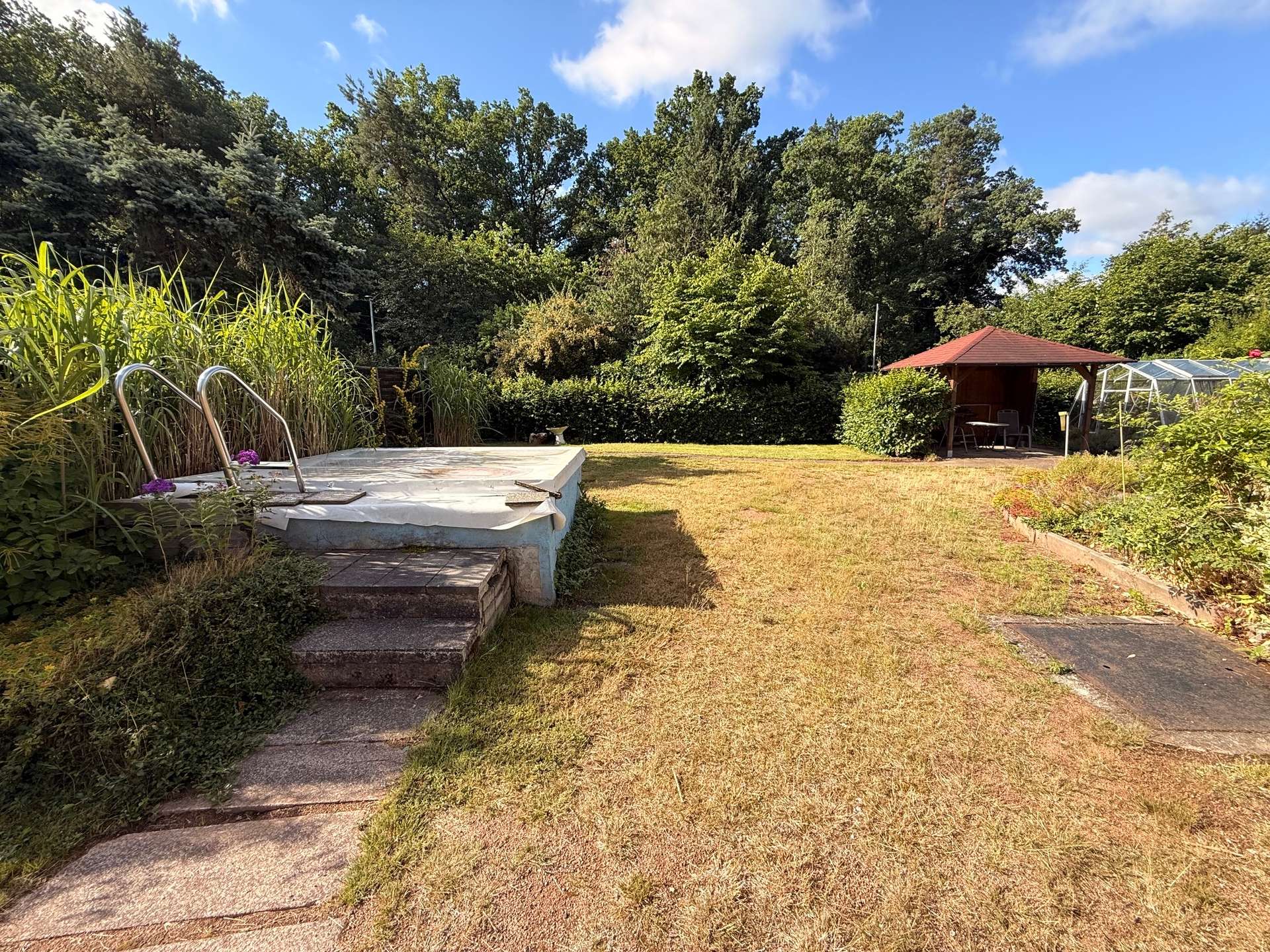Garten mit Pool