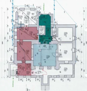 Grundriss Souterrain / Keller