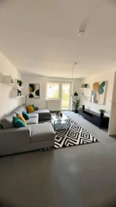 Wohnzimmer - (KI generiert)