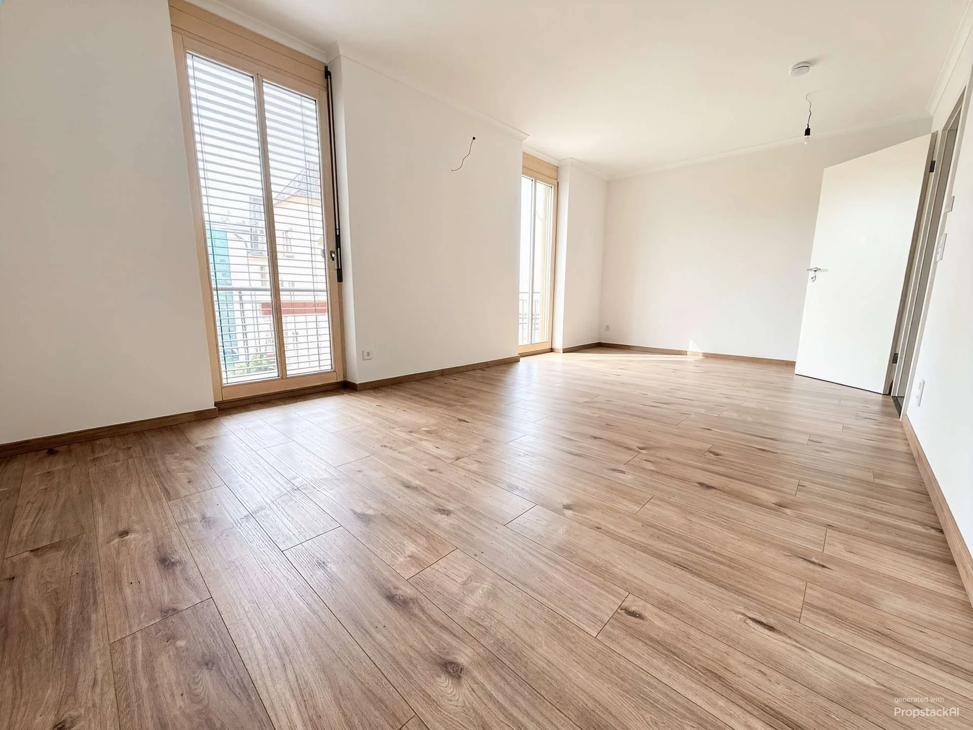Schlafzimmer mit Balkon