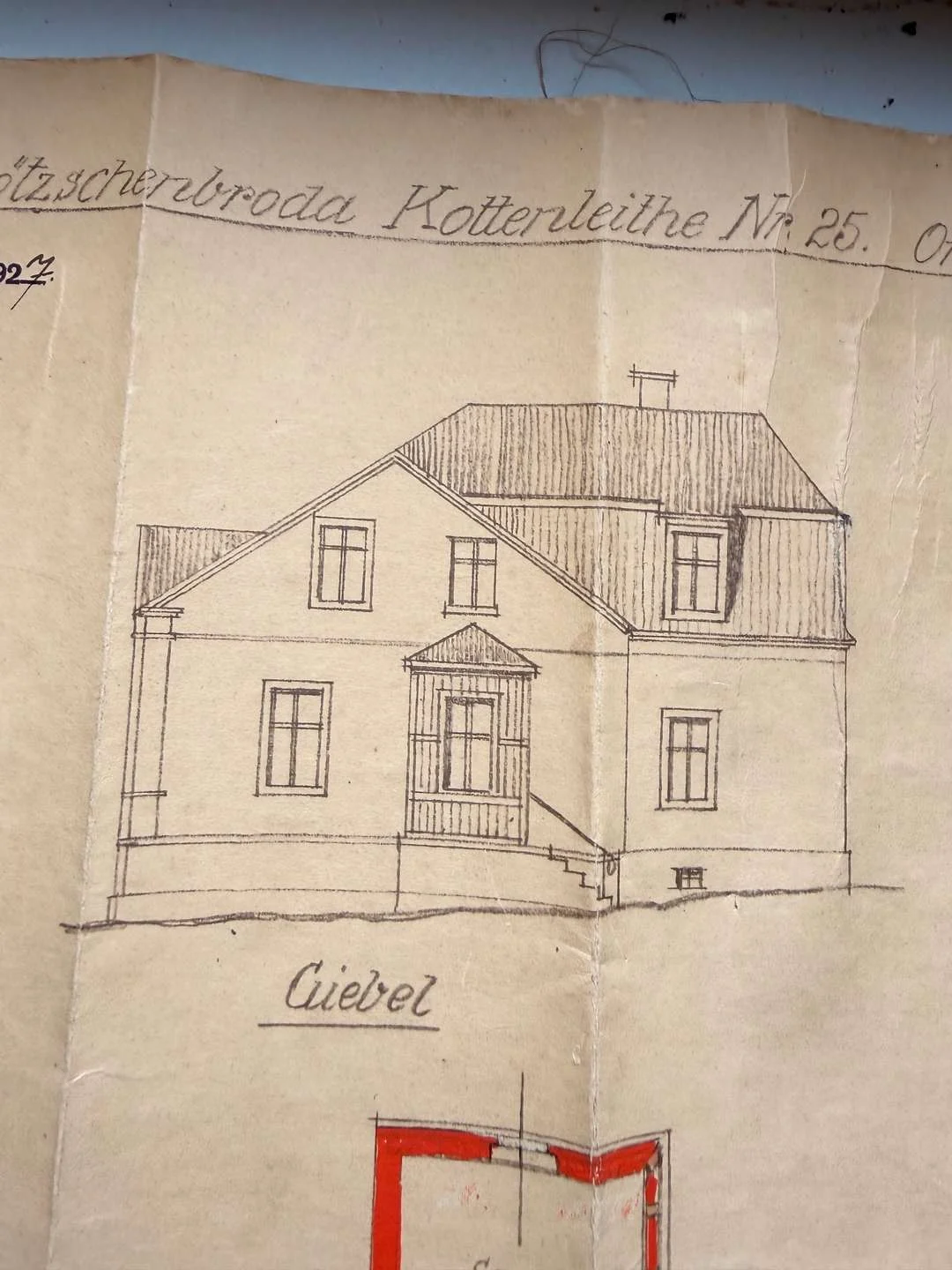 Architekturzeichnung